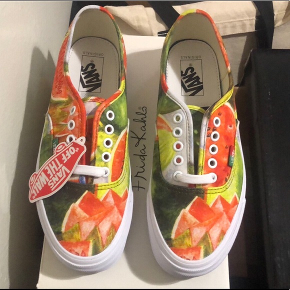 frida kahlo sneakers vans